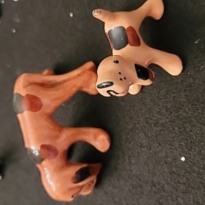 Vintage Rio Hondo pottery dogs